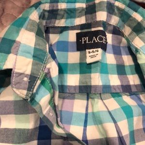 Boys children’s place button down shirt final sale